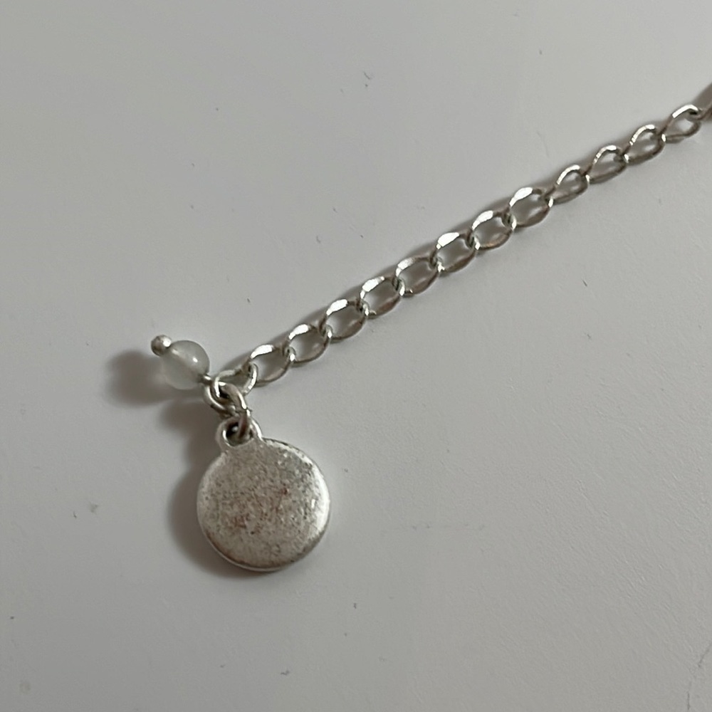 Baskin Brothers Silver Tone Chain Black Sphere Rhinestones Necklace w/ earrings - Picture 10 of 14
